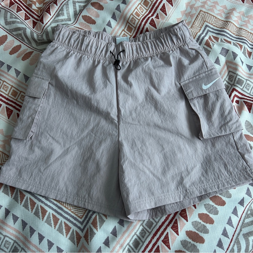 Nike Light Gray Cargo Shorts